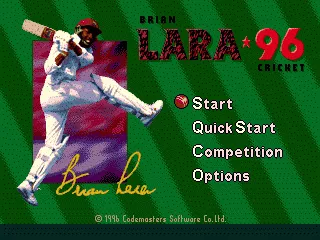 Brian Lara Cricket 96